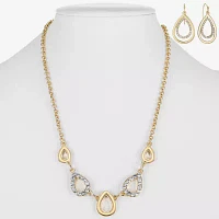 Liz Claiborne 2-pc. Glass Jewelry Set