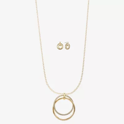 Liz Claiborne 2-pc. Glass Jewelry Set