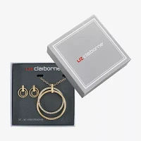 Liz Claiborne 2-pc. Glass Jewelry Set