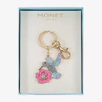 Monet Jewelry Gold Tone Hummingbird Key Chain