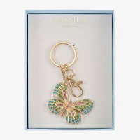 Monet Jewelry Gold Tone Butterfly Key Chain