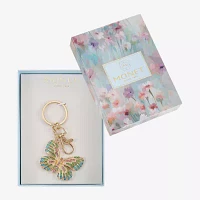 Monet Jewelry Gold Tone Butterfly Key Chain