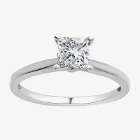 G / Si1-Si2) Womens 3/4 CT. Lab Grown White Diamond 10K Gold Solitaire Engagement Ring