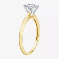 G / Si1-Si2) Womens 3/4 CT. Lab Grown White Diamond 14K Gold Solitaire Engagement Ring