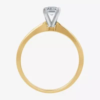 (G / Si1-Si2) Womens 3/4 CT. Lab Grown White Diamond 14K Gold Solitaire Engagement Ring