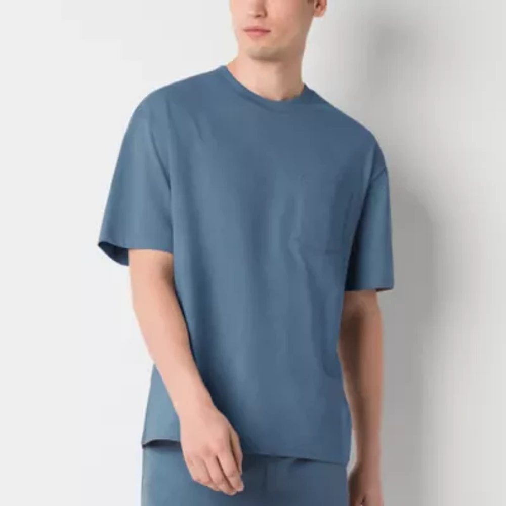 Arizona Mens Boxy Fit Short Sleeve Pocket T-Shirt