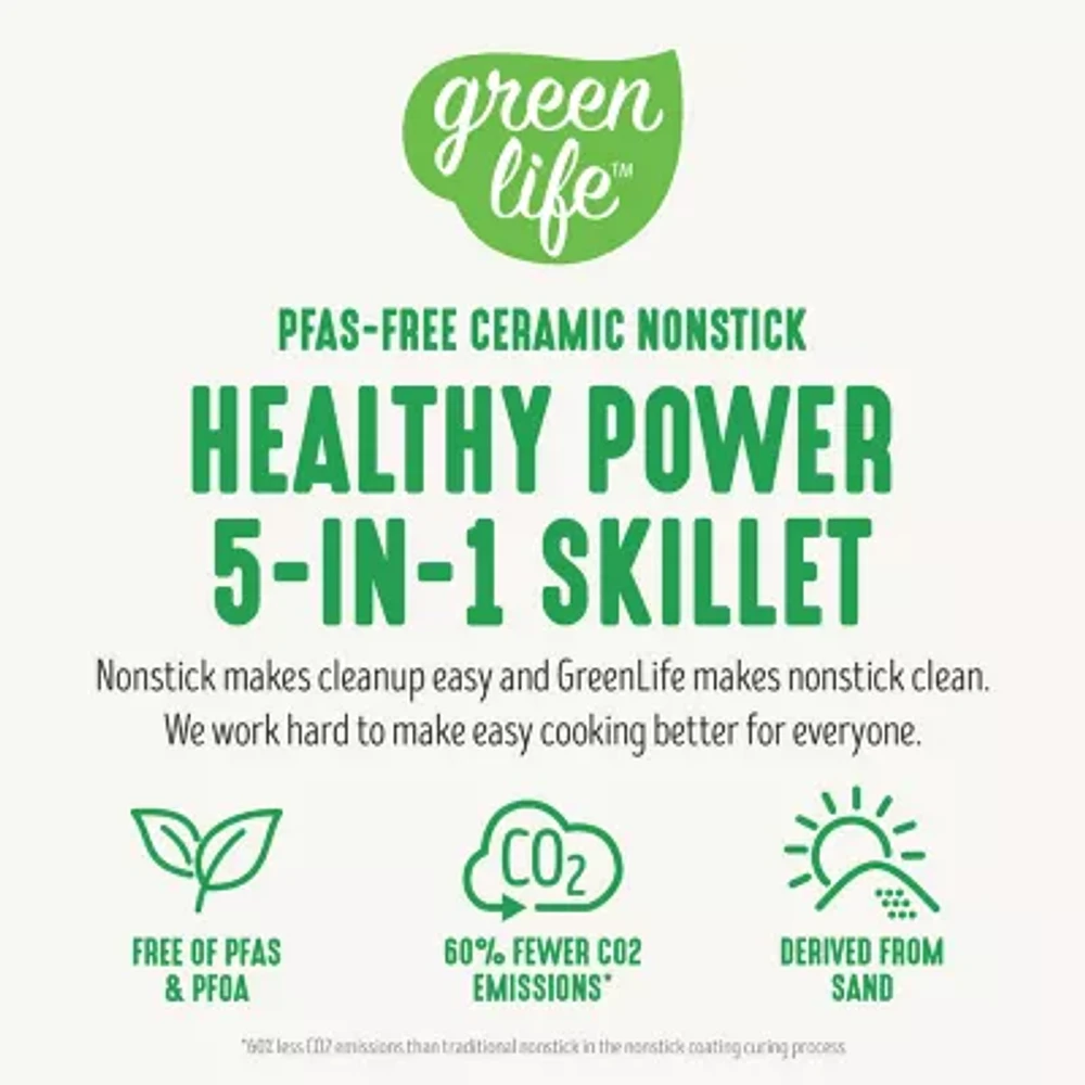 Greenlife Electric Square Skillet