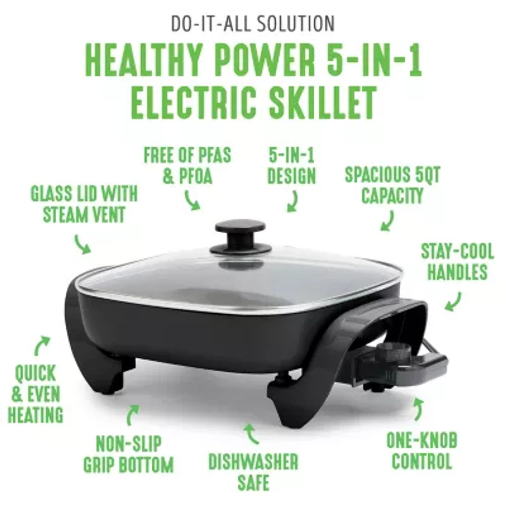 Greenlife Electric Square Skillet