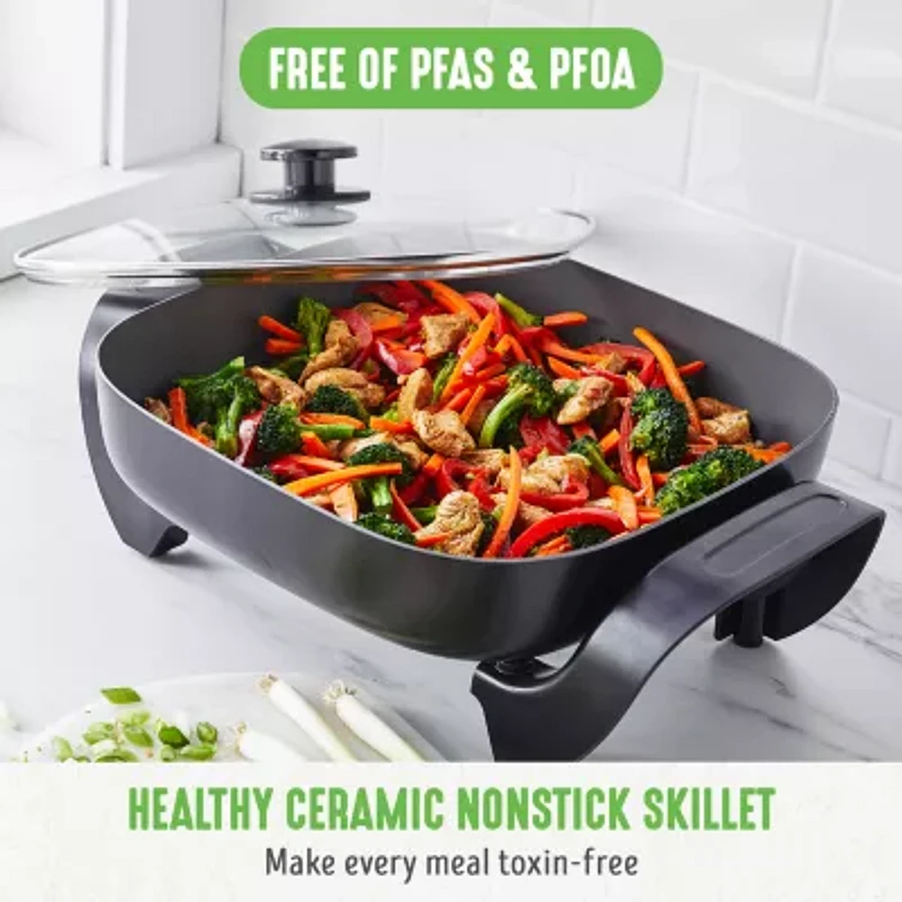Greenlife Electric Square Skillet