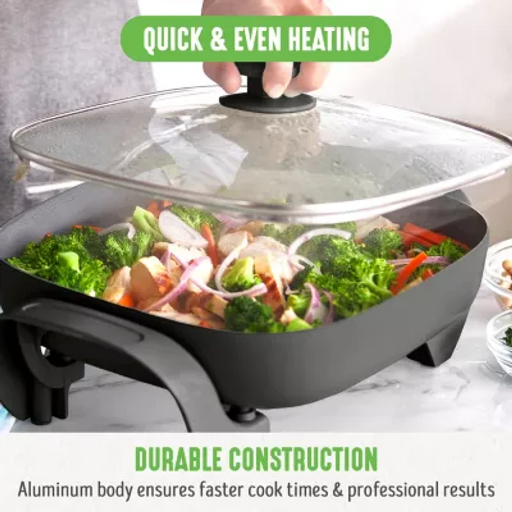 Greenlife Electric Square Skillet