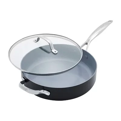 GreenPan Valencia Pro Hard Anodized Ceramic Non-Stick 4.5-qt. Saute Pan