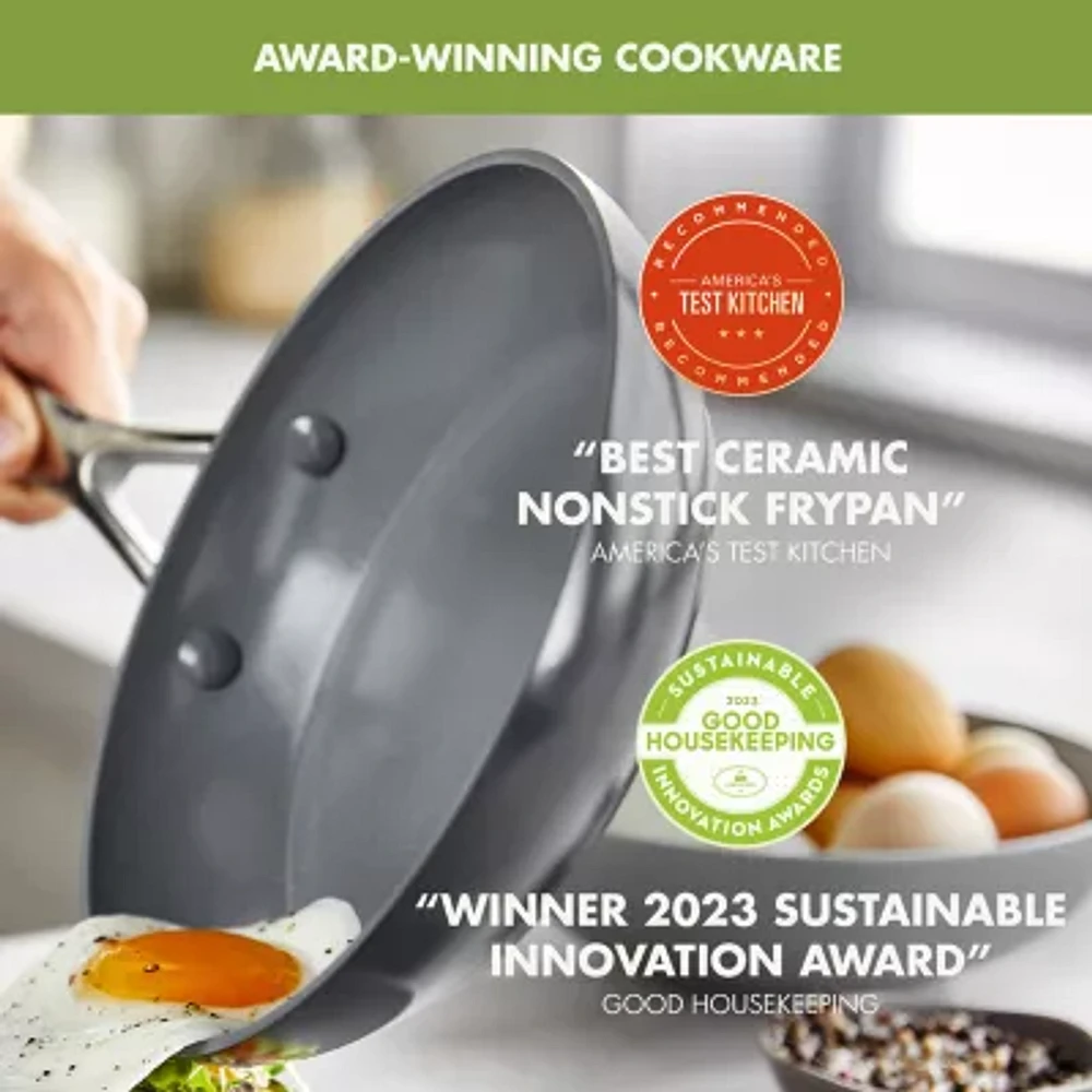 GreenPan Valencia Pro Ceramic Hard Anodized 11-pc. Cookware Set