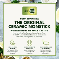 GreenPan Venice Pro Healthy Tri-Ply Stainless Steel Ceramic Non-Stick 10-pc. Cookware Set