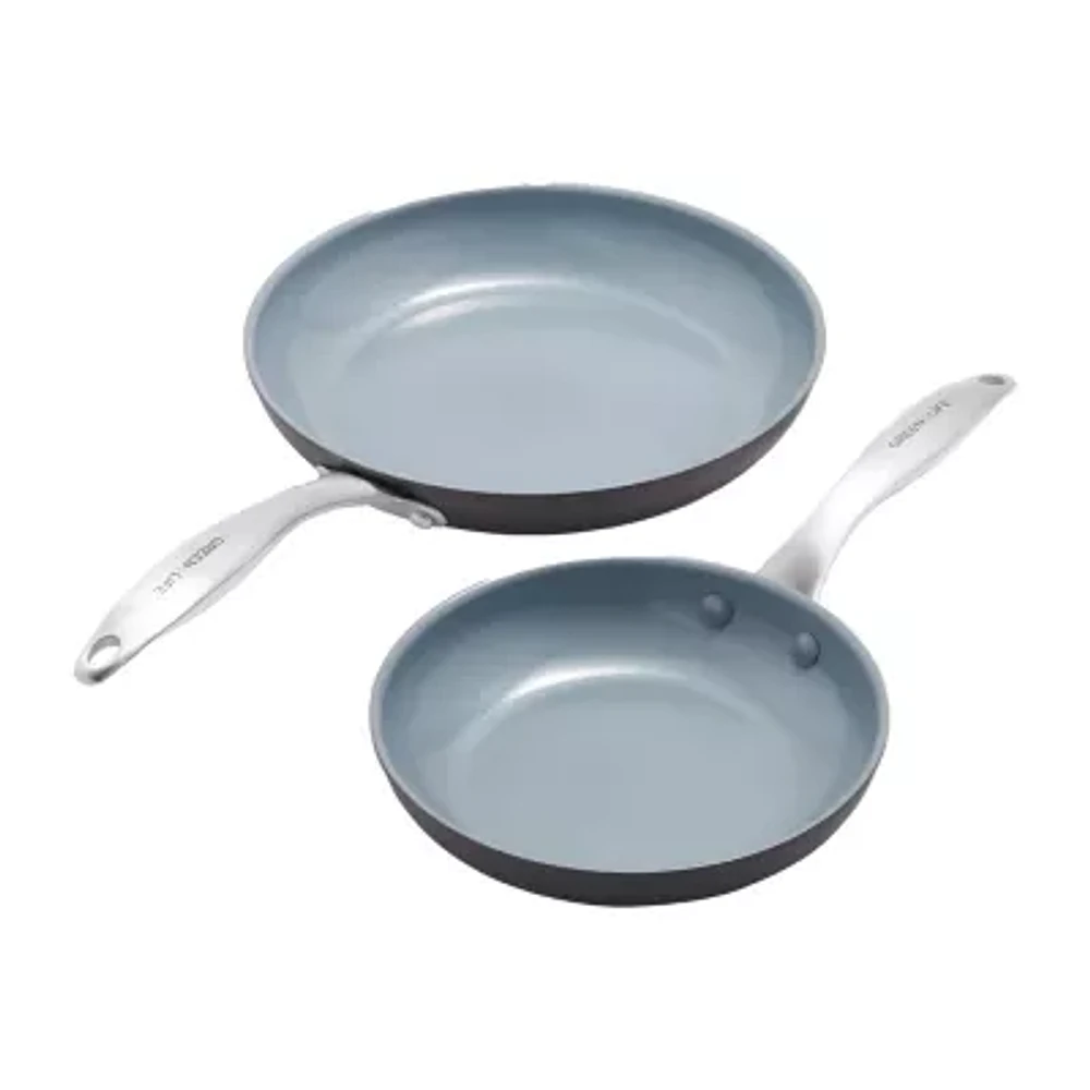 GreenLife Hard Anodized 2-pc. Frypan Set