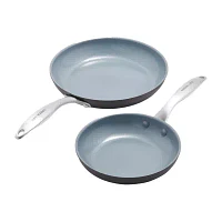 GreenLife Hard Anodized 2-pc. Frypan Set