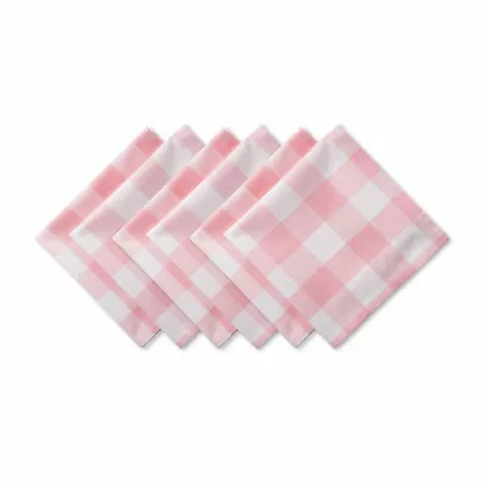 Design Imports Buffalo Check 6-pc. Napkins