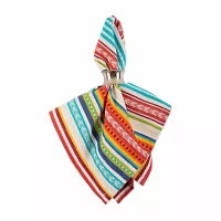 Design Imports Baja Stripe 6-pc. Napkins