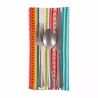 Design Imports Baja Stripe 6-pc. Napkins