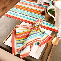 Design Imports Baja Stripe 6-pc. Napkins