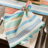 Design Imports Seashore Stripe 6-pc. Napkins