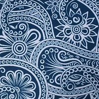 Design Imports Blue Paisley Print Outdoor 6-pc. Napkins