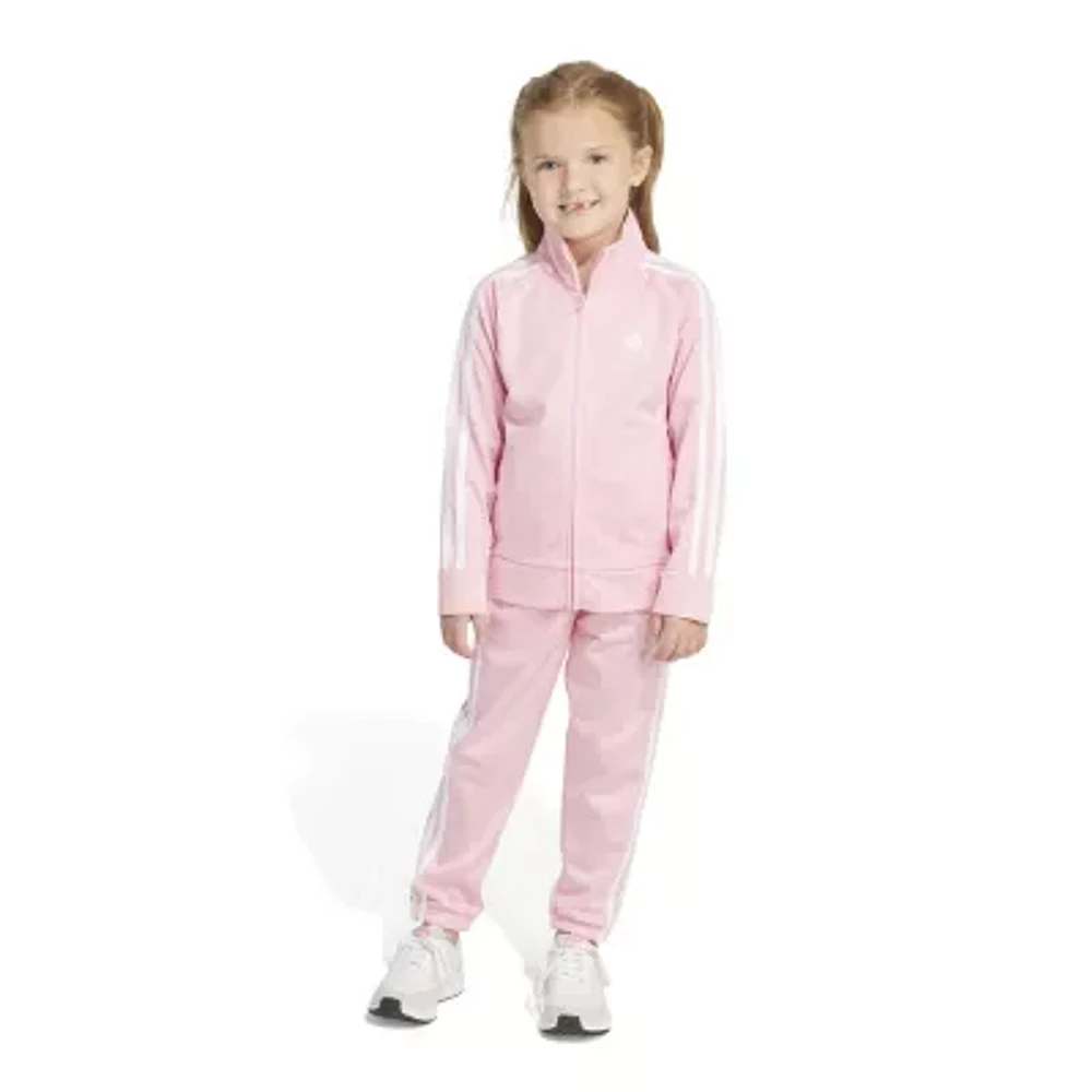 adidas Little Girls 2-pc. Track Suit