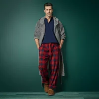 St. John's Bay Mens Long Sleeve Long Length Robe