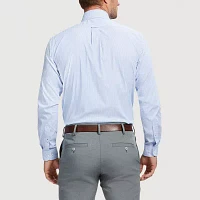 IZOD Mens Slim Fit Easy Care Wrinkle Free Long Sleeve Dress Shirt