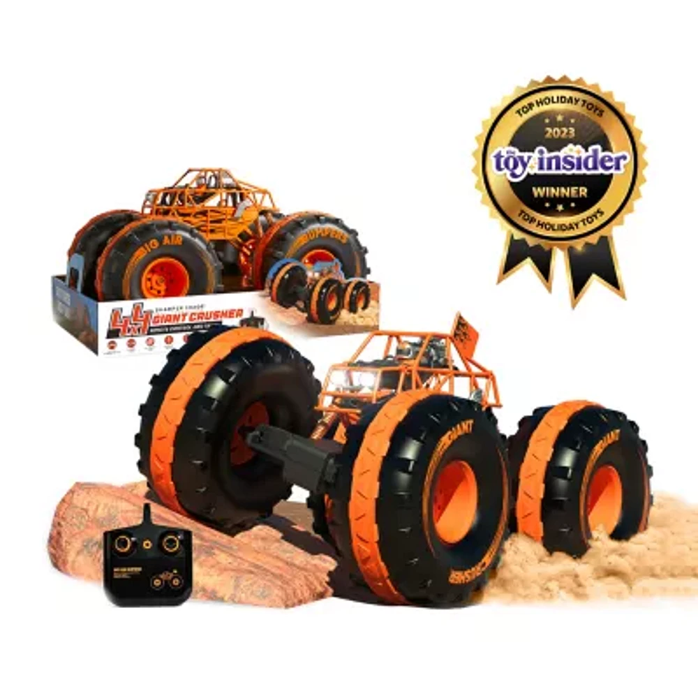 Sharper Image 4x4 Giant Crusher Rc 4-pc. Car