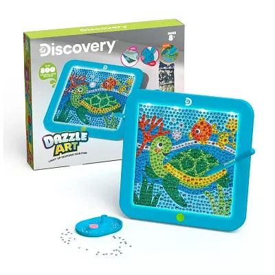 Discovery Kids Dazzle Art Light-Up Diamond Painting Kit