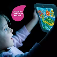 Discovery Kids Dazzle Art Light-Up Diamond Painting Kit