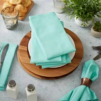 Design Imports Light Aqua Solid 6-pc. Napkins