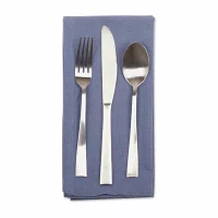 Design Imports Stonewash Blue Solid 6-pc. Napkins