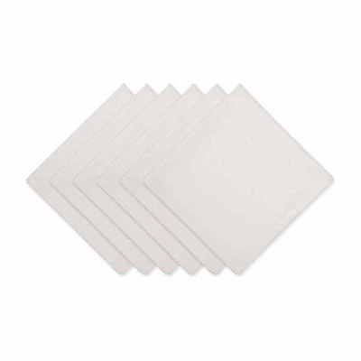 Design Imports Off-White Solid 6-pc. Napkins