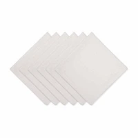 Design Imports Off-White Solid 6-pc. Napkins