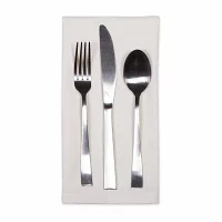 Design Imports Off-White Solid 6-pc. Napkins