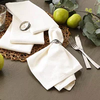 Design Imports Off-White Solid 6-pc. Napkins