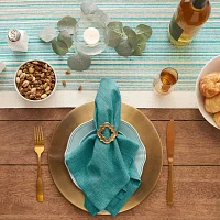 Design Imports Teal Variegated 6-pc. Napkins