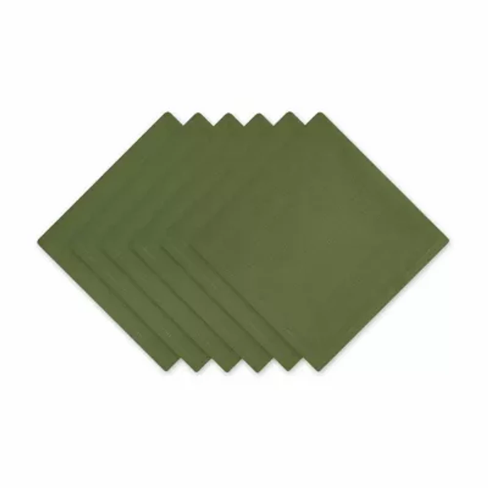 Design Imports Antique Green 6-pc. Napkins