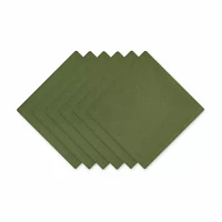 Design Imports Antique Green 6-pc. Napkins