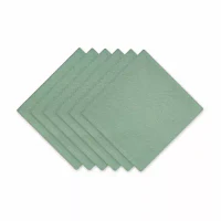 Design Imports Jadeite Solid 6-pc. Napkins