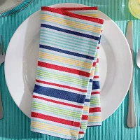 Design Imports Basic Primary Saturated Stripe 6-pc. Napkins