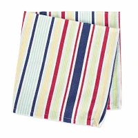 Design Imports Basic Primary Saturated Stripe 6-pc. Napkins