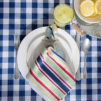 Design Imports Basic Primary Saturated Stripe 6-pc. Napkins