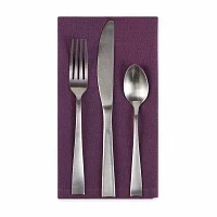 Design Imports Eggplant Solid 6-pc. Napkins