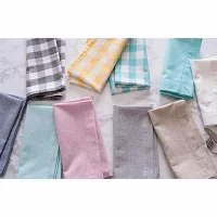 Design Imports Rose Solid Chambray 6-pc. Napkins