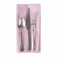 Design Imports Rose Solid Chambray 6-pc. Napkins