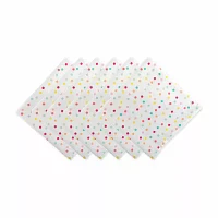 Design Imports Multi Polka Dots Print 6-pc. Napkins