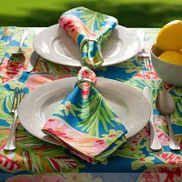 Design Imports Summer Floral Print Outdoor 6-pc. Napkins