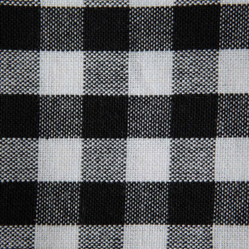 Design Imports Black/White Gingham 4-pc. Napkins